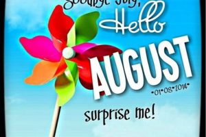 Goodbye July Month And Welcome August Images Quotes Pictures